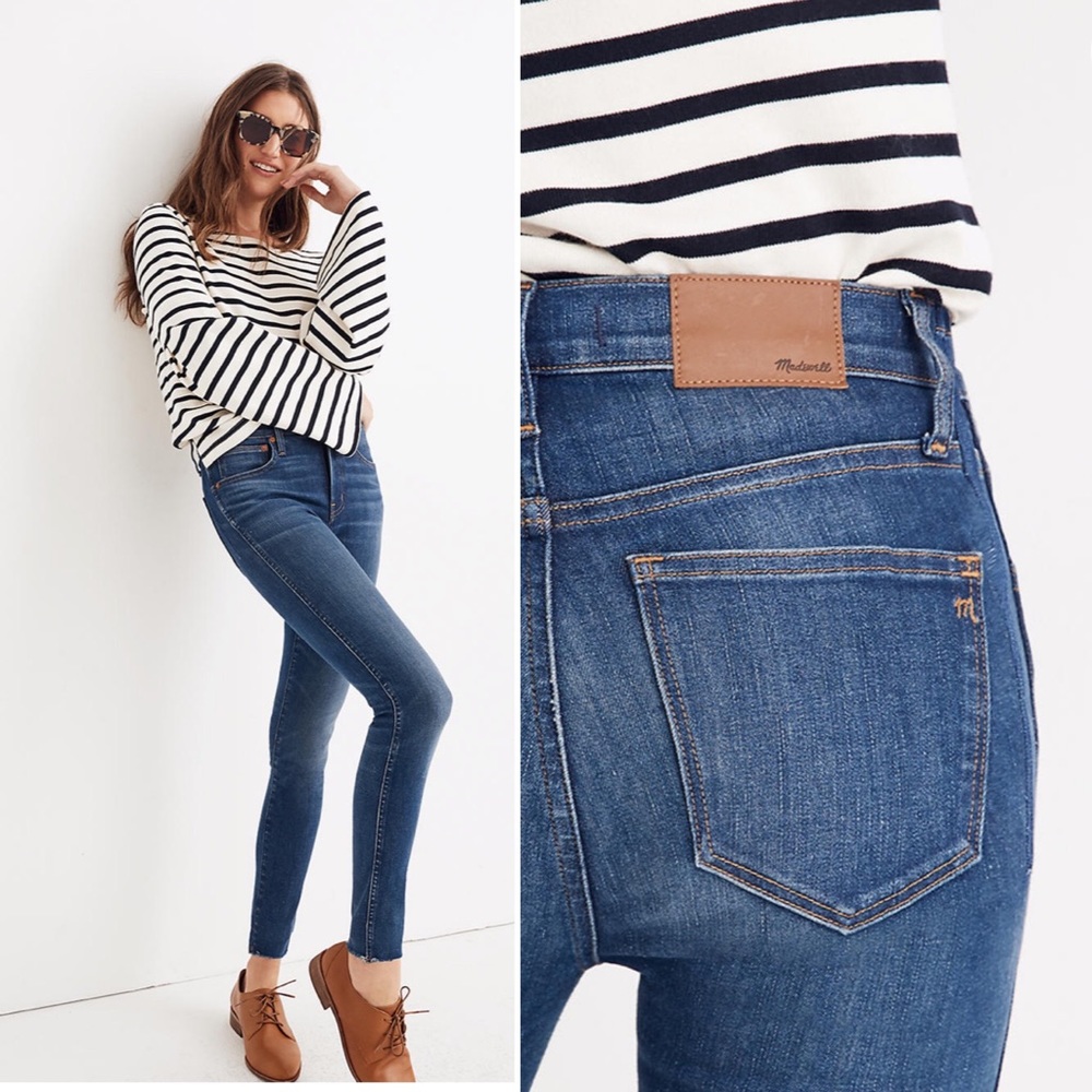❌SOLD❌Madewell Skinny Skinny Denim Jeans - Picture 1 of 7